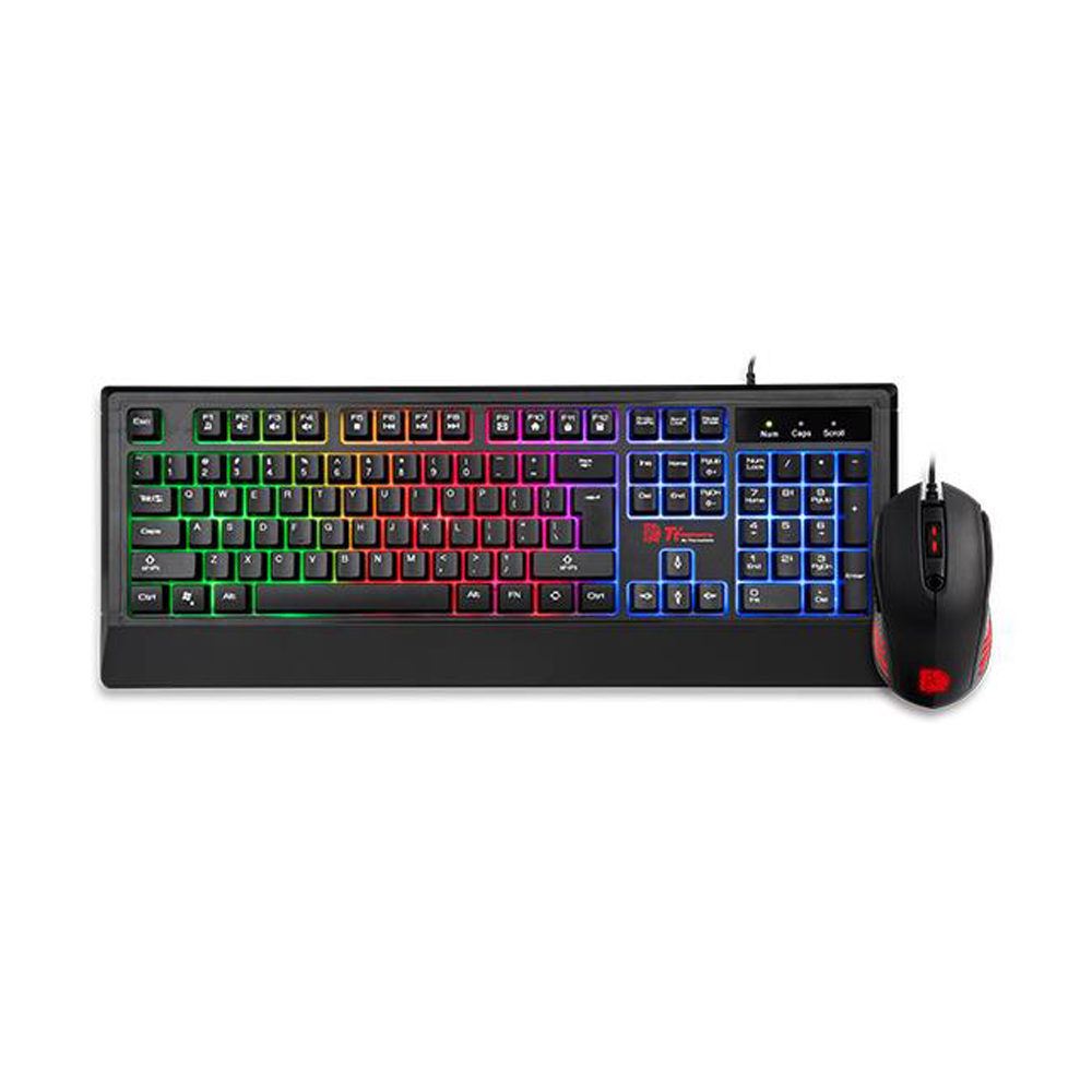 Kit Teclado + Mouse Challenger Combo Esp Thermaltake