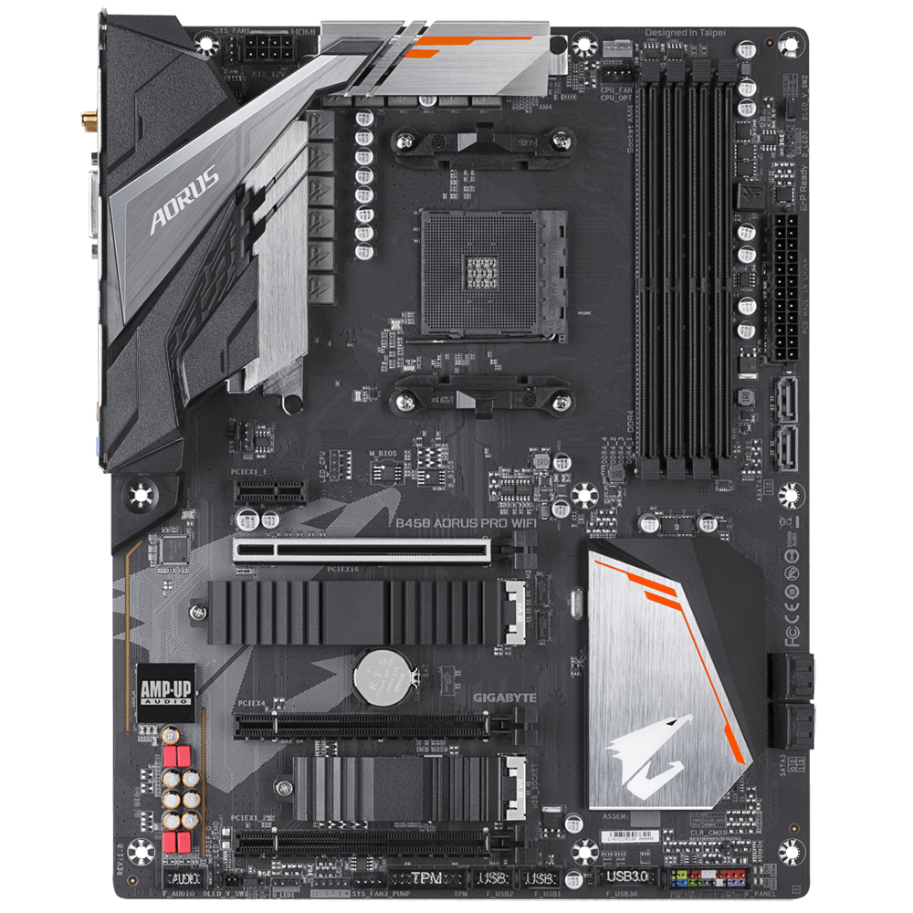 Mother B450 Aorus Pro Wifi Gigabyte Am4