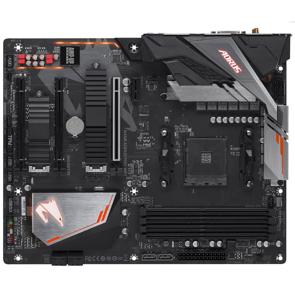 Mother B450 Aorus Pro Wifi Gigabyte Am4