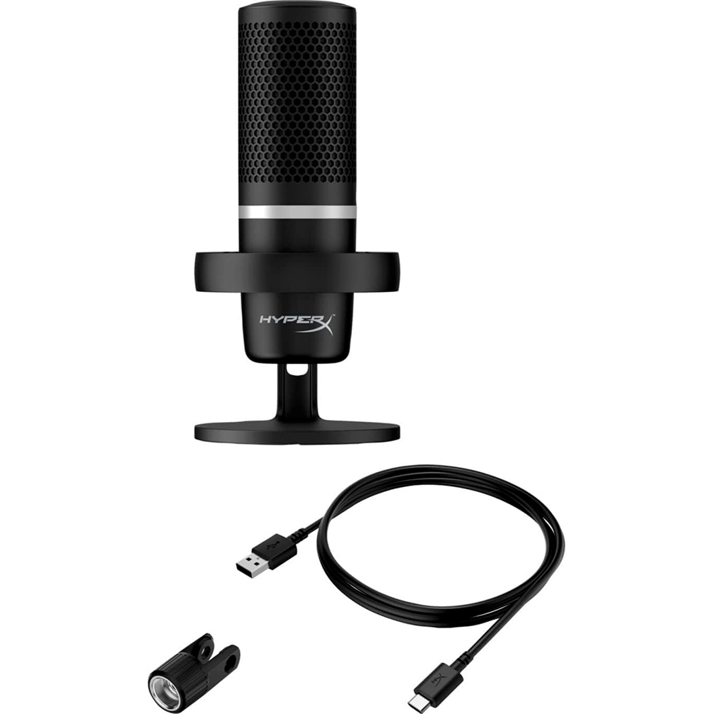 Microfono Duocast Usb Rgb Black Hyperx
