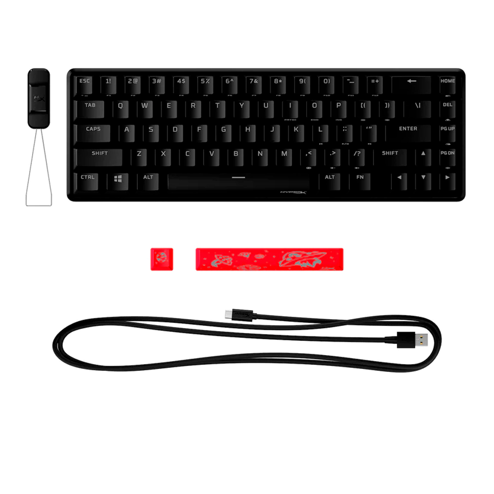 Teclado Alloy Origins 65 Switch Red Us Hyperx