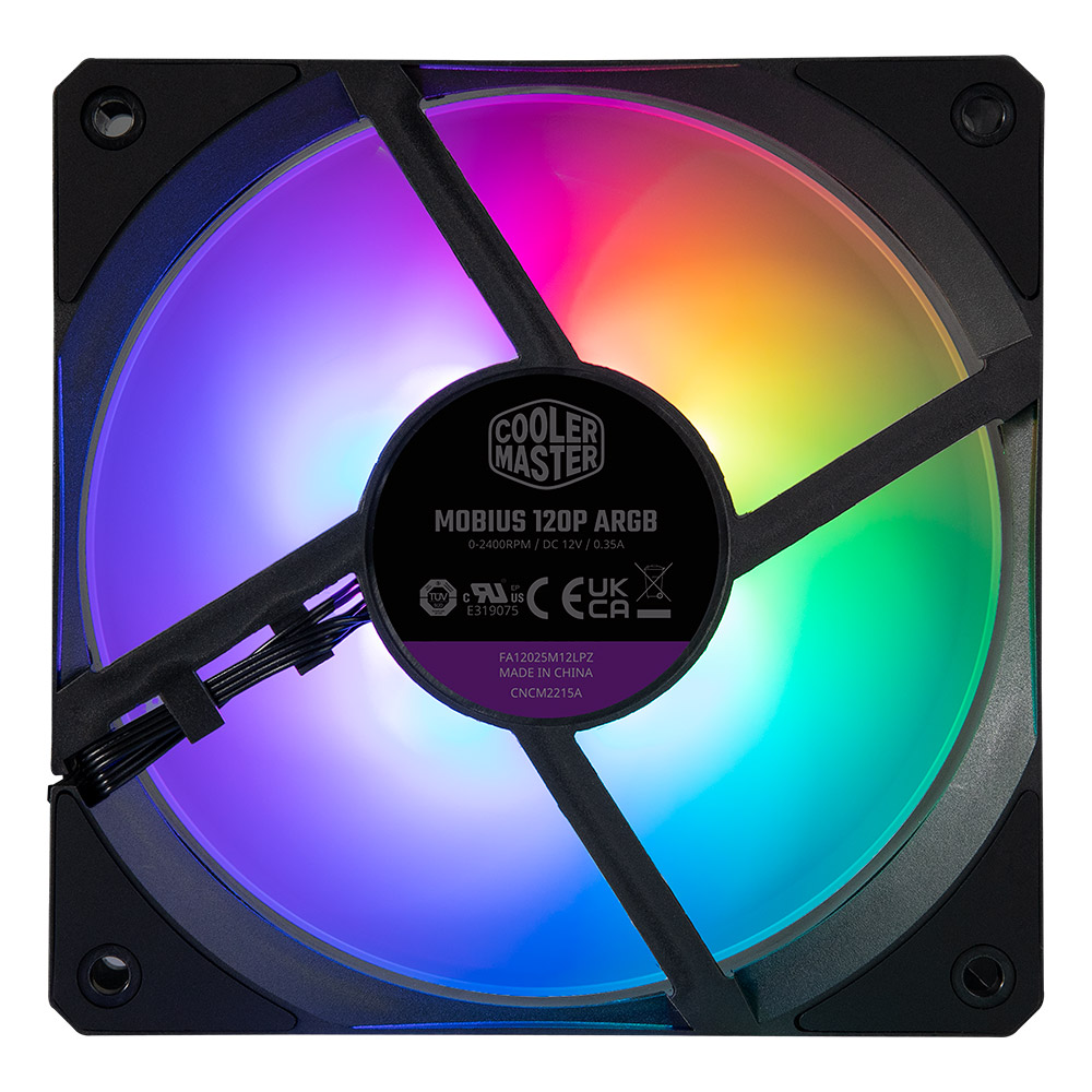 Cooler Fan Mobius 120p Argb Black Cooler Master