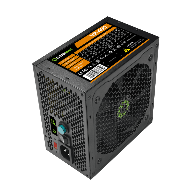 Fuente 450w 80+ Bronze Vp-450 Gamemax