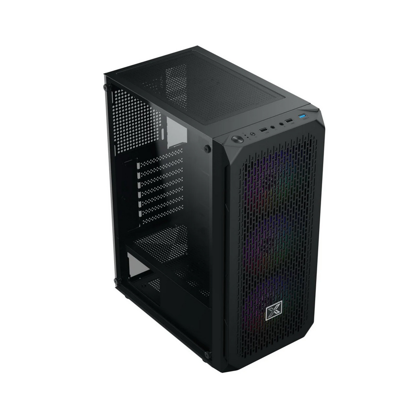 Gabinete Sky 3f Tg 3 Fans Frgb Xigmatek | HYPERGAMING