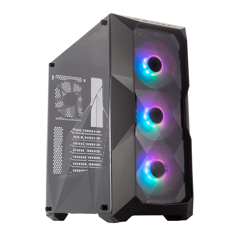 Gabinete Masterbox Td500 Tg Argb Black Cooler Master