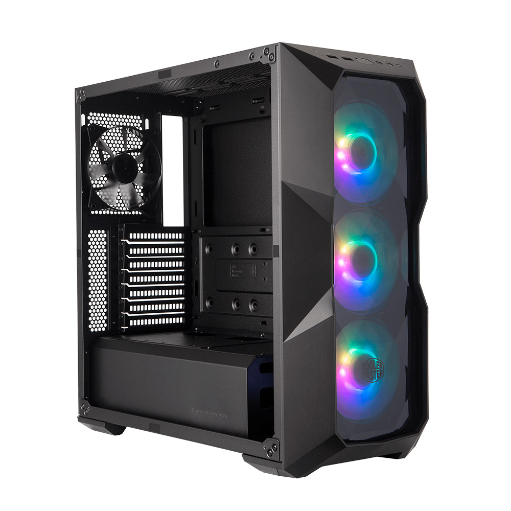 Gabinete Masterbox Td500 Tg Argb Black Cooler Master