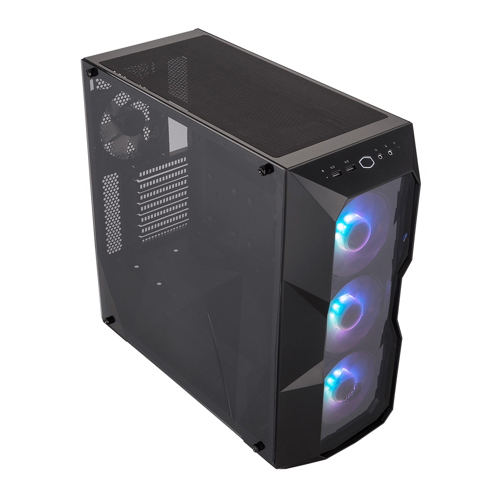 Gabinete Masterbox Td500 Tg Argb Black Cooler Master