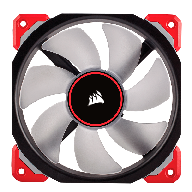 Fan Cooler Ml120 Pro Red Magnetic Levitation Corsair