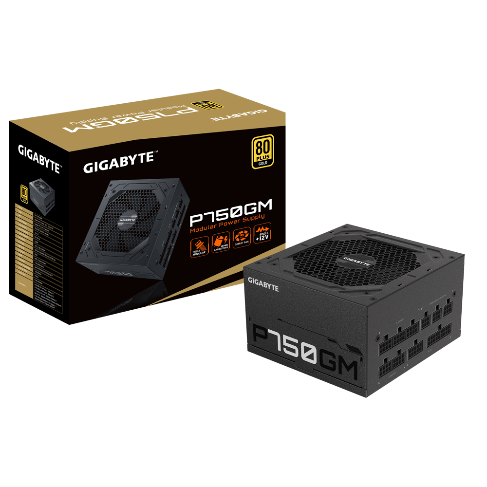 Fuente 750w 80+ Gold Modular Gigabyte