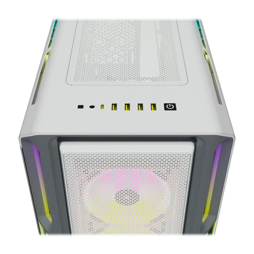 Gabinete Icue 5000t Rgb Tg White Corsair