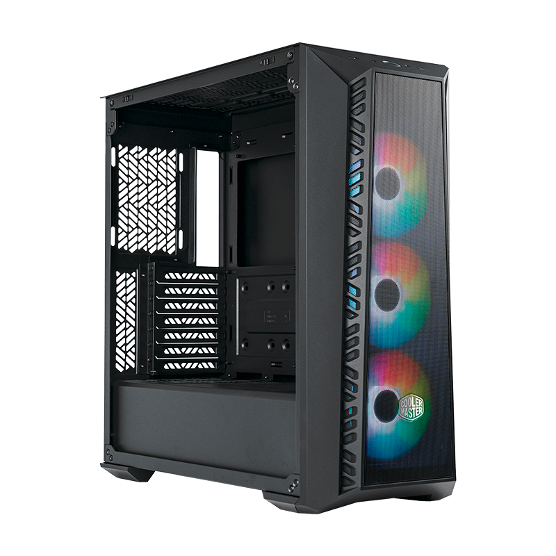 Gabinete Masterbox 520 Tg Mesh Argb Black Cooler Master