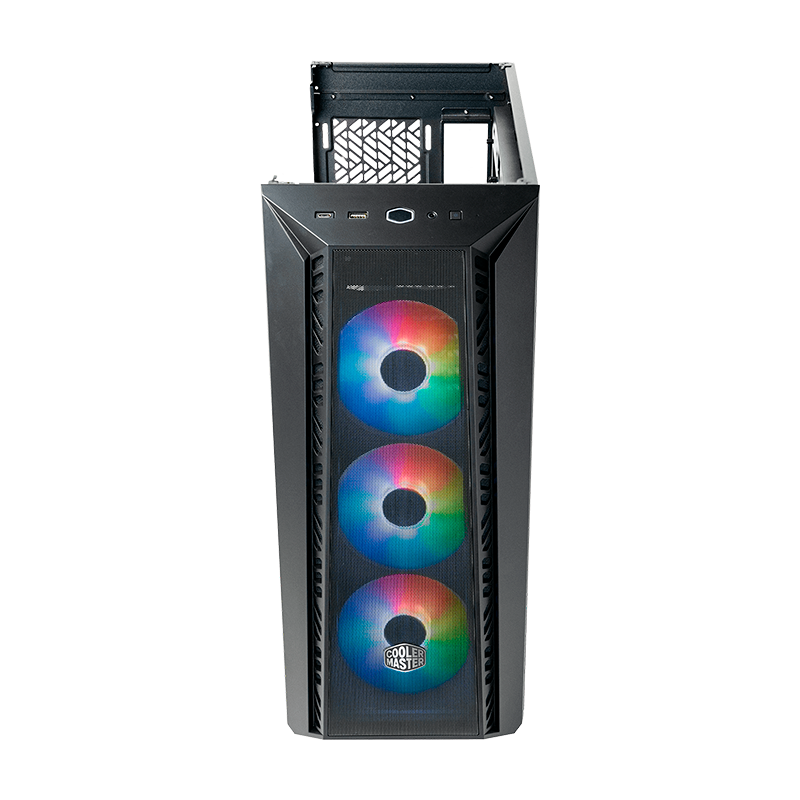 Gabinete Masterbox 520 Tg Mesh Argb Black Cooler Master