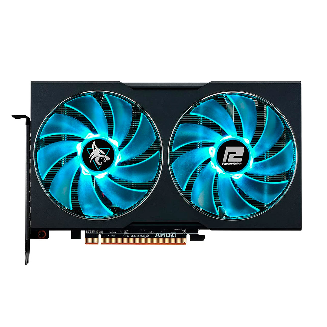 Placa De Video Radeon Rx 6600 Xt Hellhound 8gb Gddr6 Powercolor