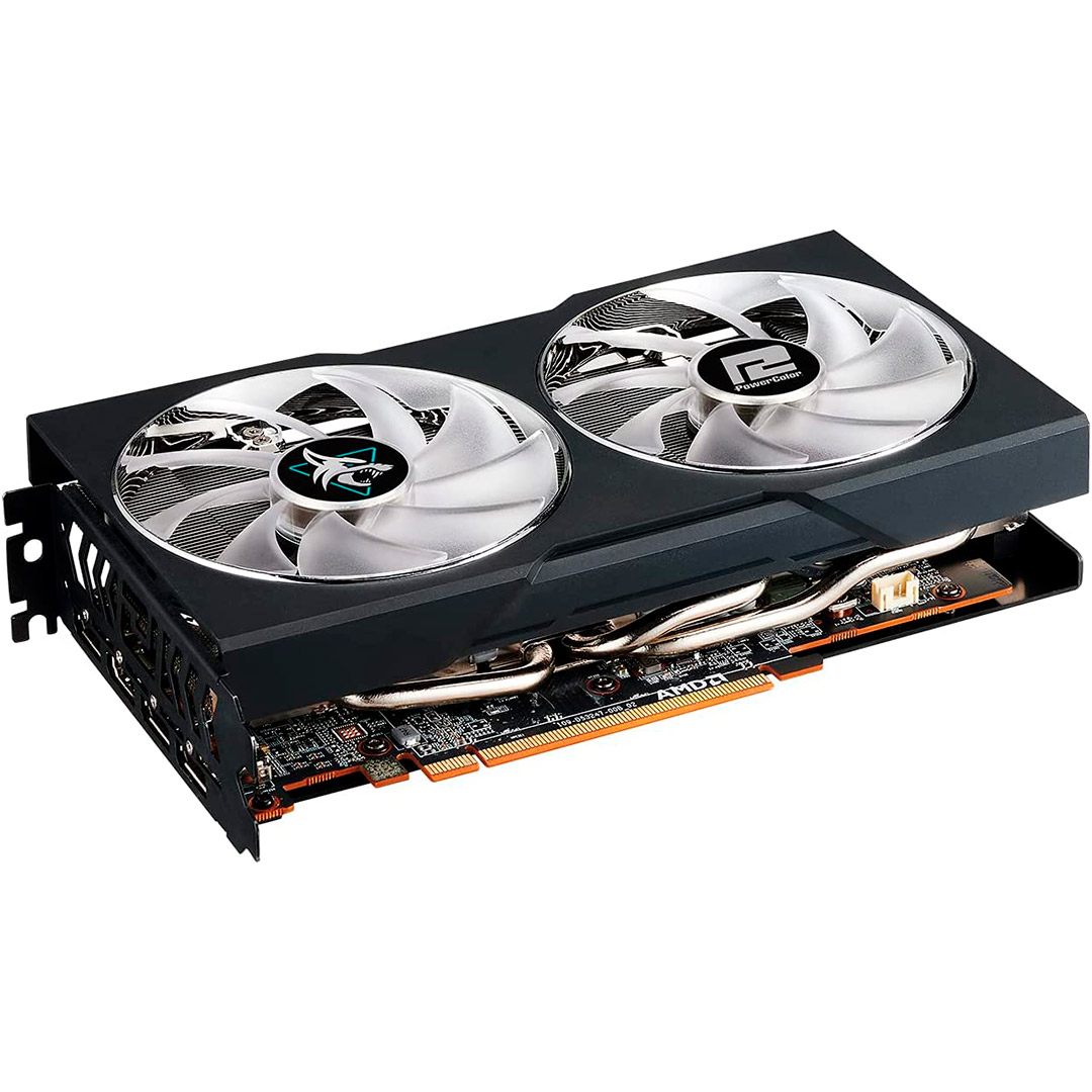 Placa De Video Radeon Rx 6600 Xt Hellhound 8gb Gddr6 Powercolor