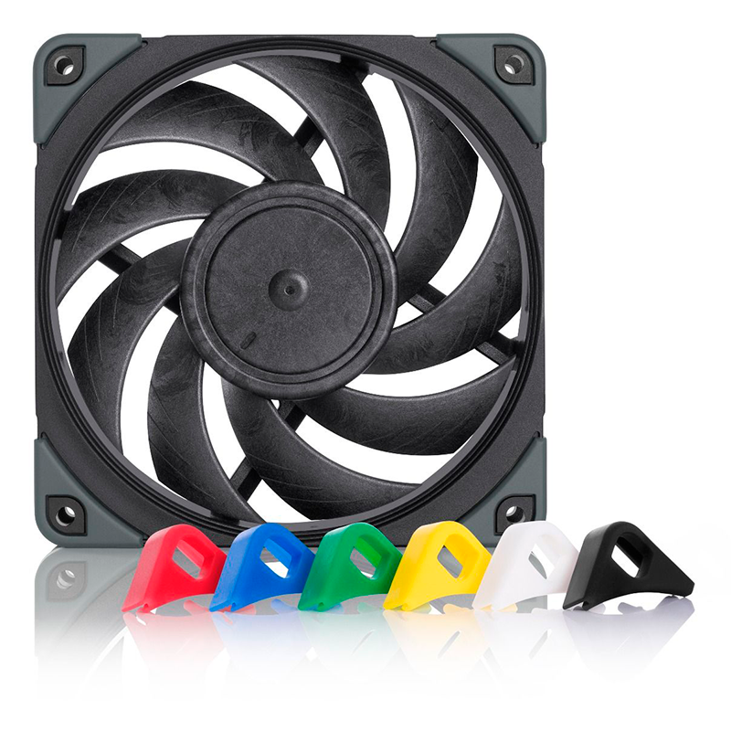 Cooler Fan Nf-a12x25 Pwm Chromax.black Noctua