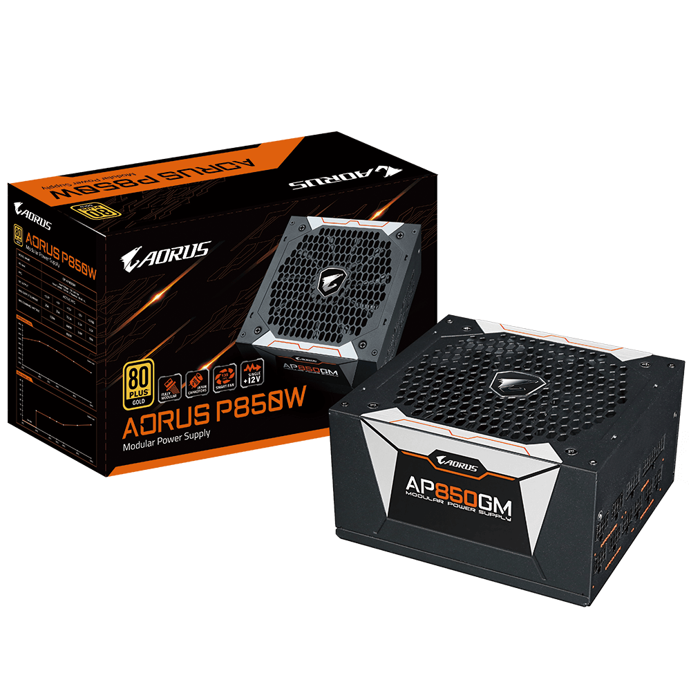 Fuente 850w 80+ Gold Modular Aorus Gigabyte