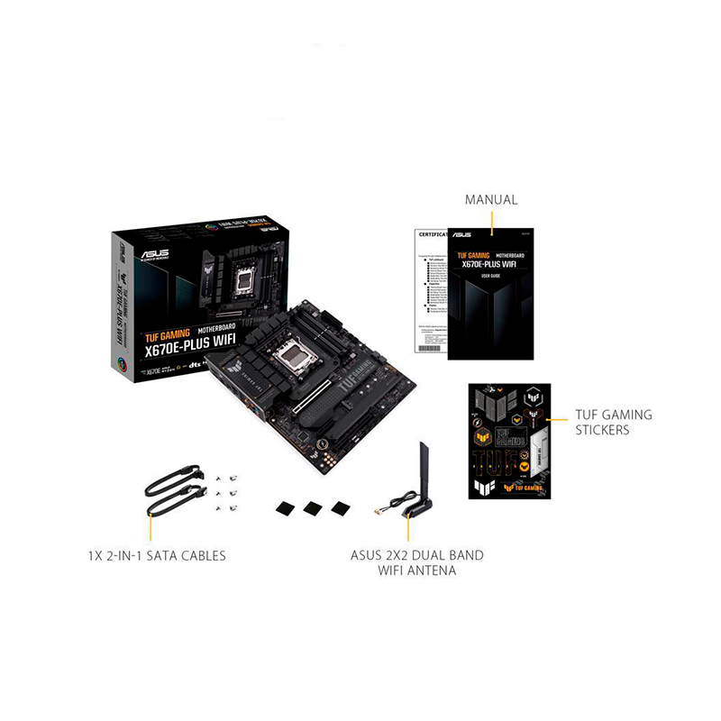 Mother Tuf Gaming X670e-plus Wifi Asus Am5