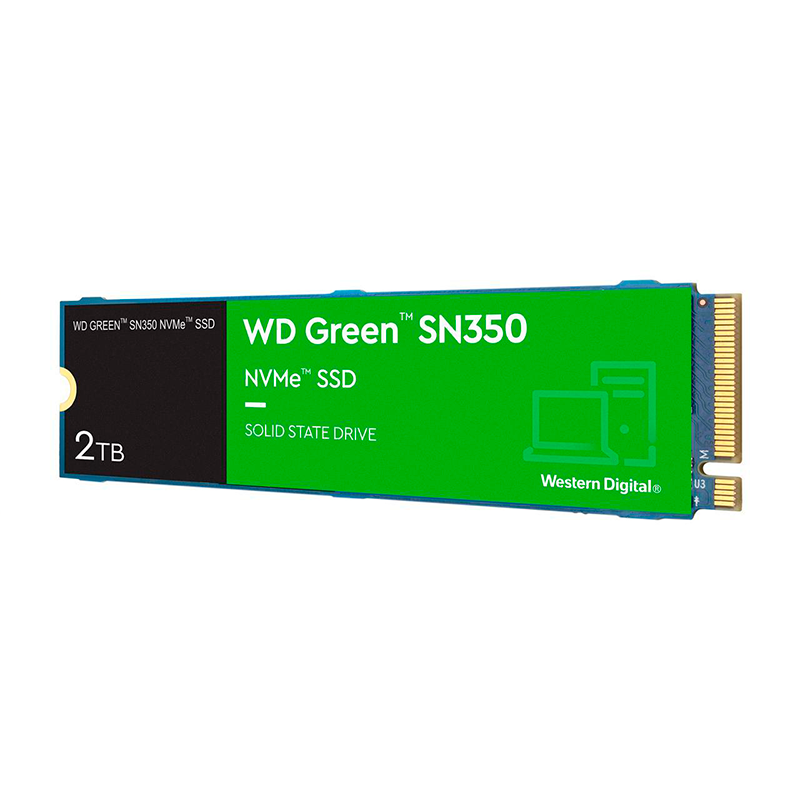 Disco Ssd 2tb Sn350 M.2 Nvme Green Wd