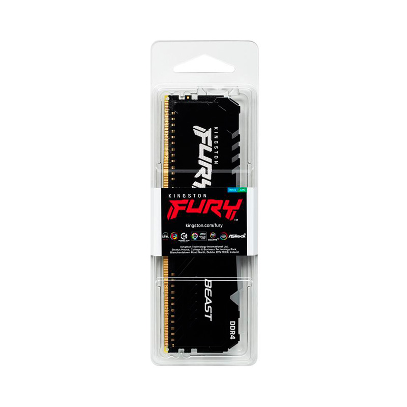 Memoria 8gb 3200mhz Fury Beast Rgb Kingston