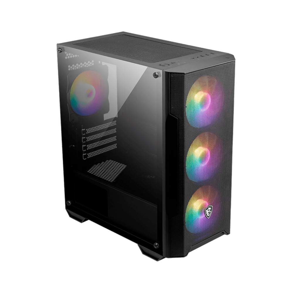 Gabinete Mag Forge M100a 4 Fans Argb Msi