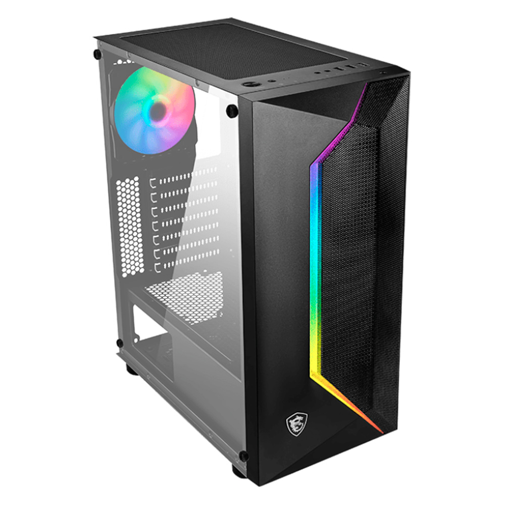 Gabinete Mag Vampiric 100r Tg Black Argb Msi