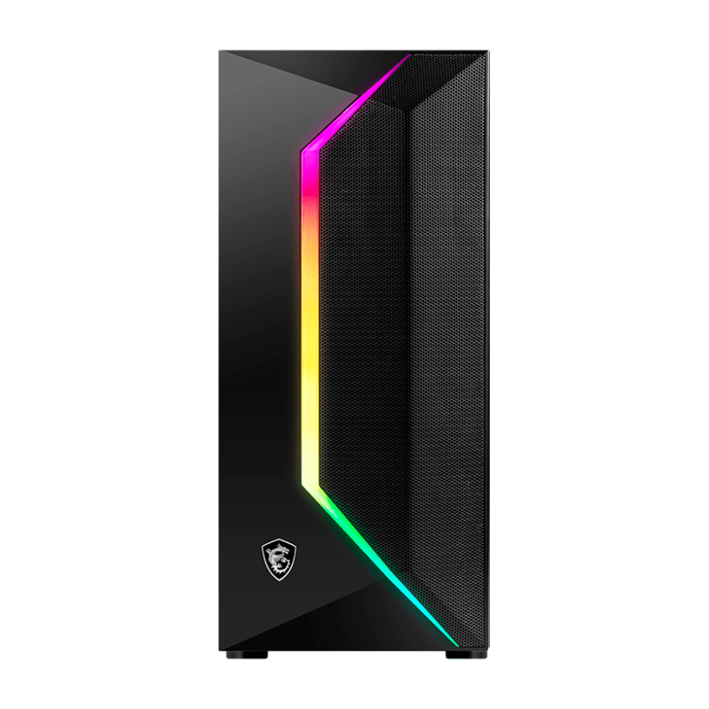 Gabinete Mag Vampiric 100r Tg Black Argb Msi