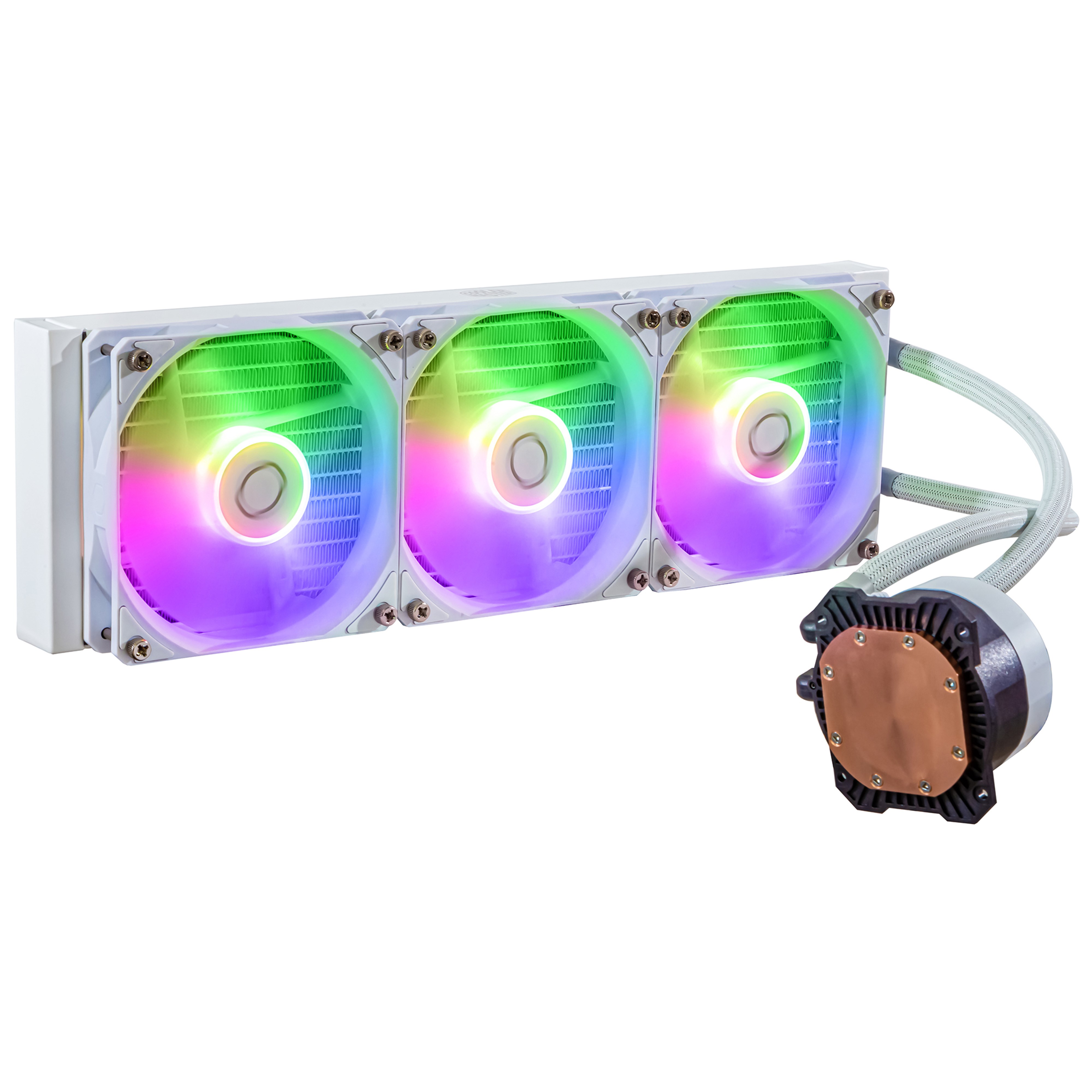 Water Cooling Masterliquid Ml360l Core Argb White Cooler Master
