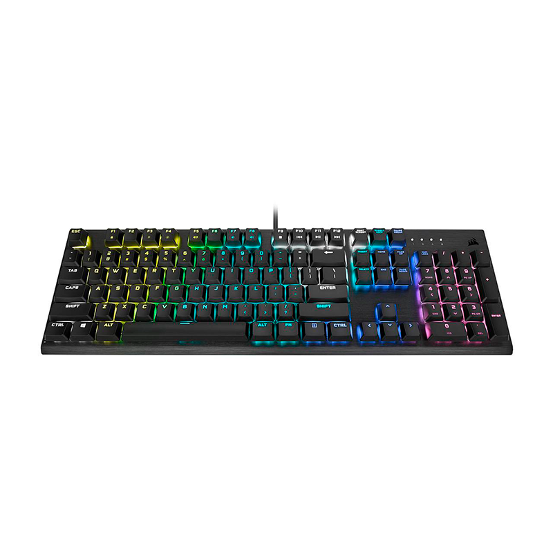Teclado K60 Rgb Pro Cherry Mx Lp Speed Esp Corsair