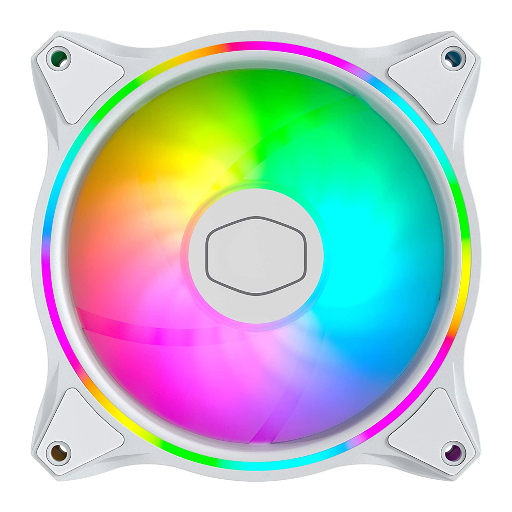 Cooler Fan Mf120 Halo White Edition Cooler Master