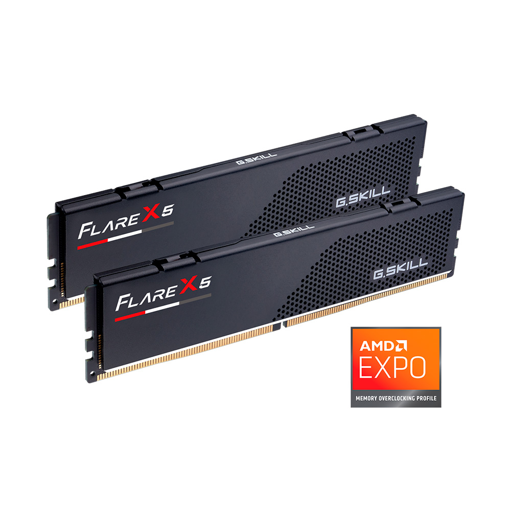 RAM DDR5 32 Go (2x16 Go) 6000 MHz CL46 Pour PC Gaming Et Station De Travail