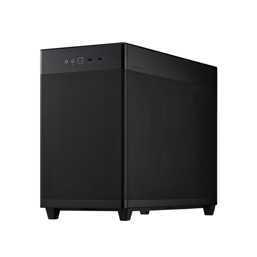 Gabinete Prime Ap201 Tempered Glass Mesh Black Asus