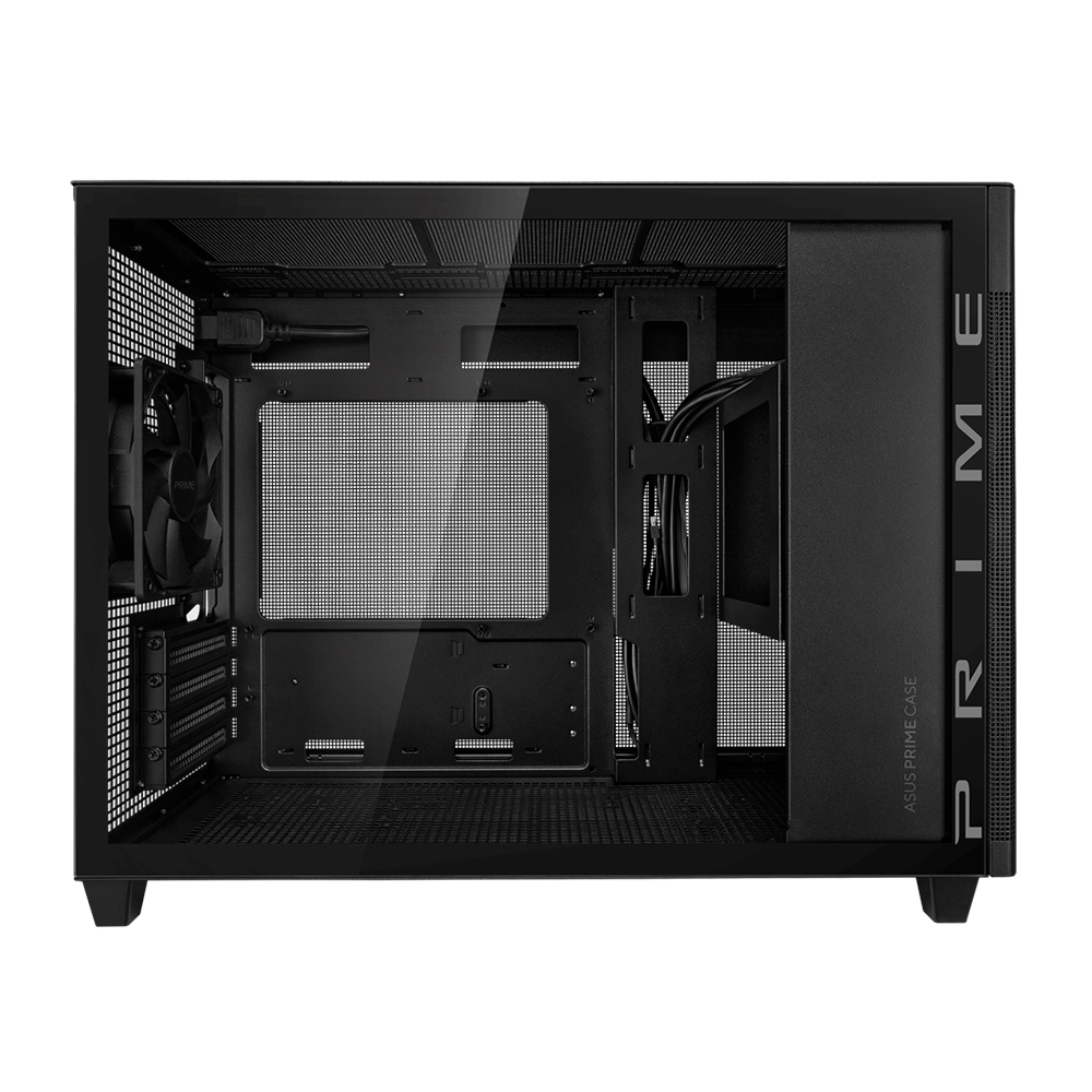 Gabinete Prime Ap201 Tempered Glass Mesh Black Asus