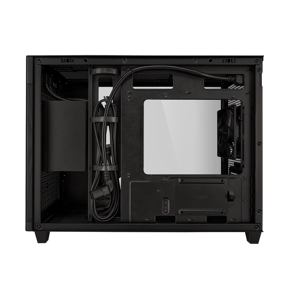Gabinete Prime Ap201 Tempered Glass Mesh Black Asus