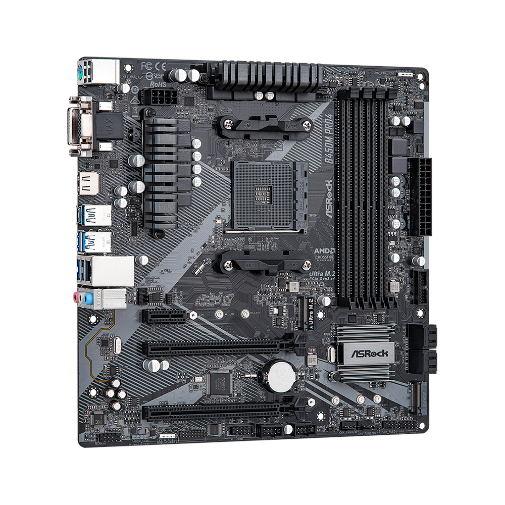 Mother B450m Pro4 R2.0 Asrock Am4
