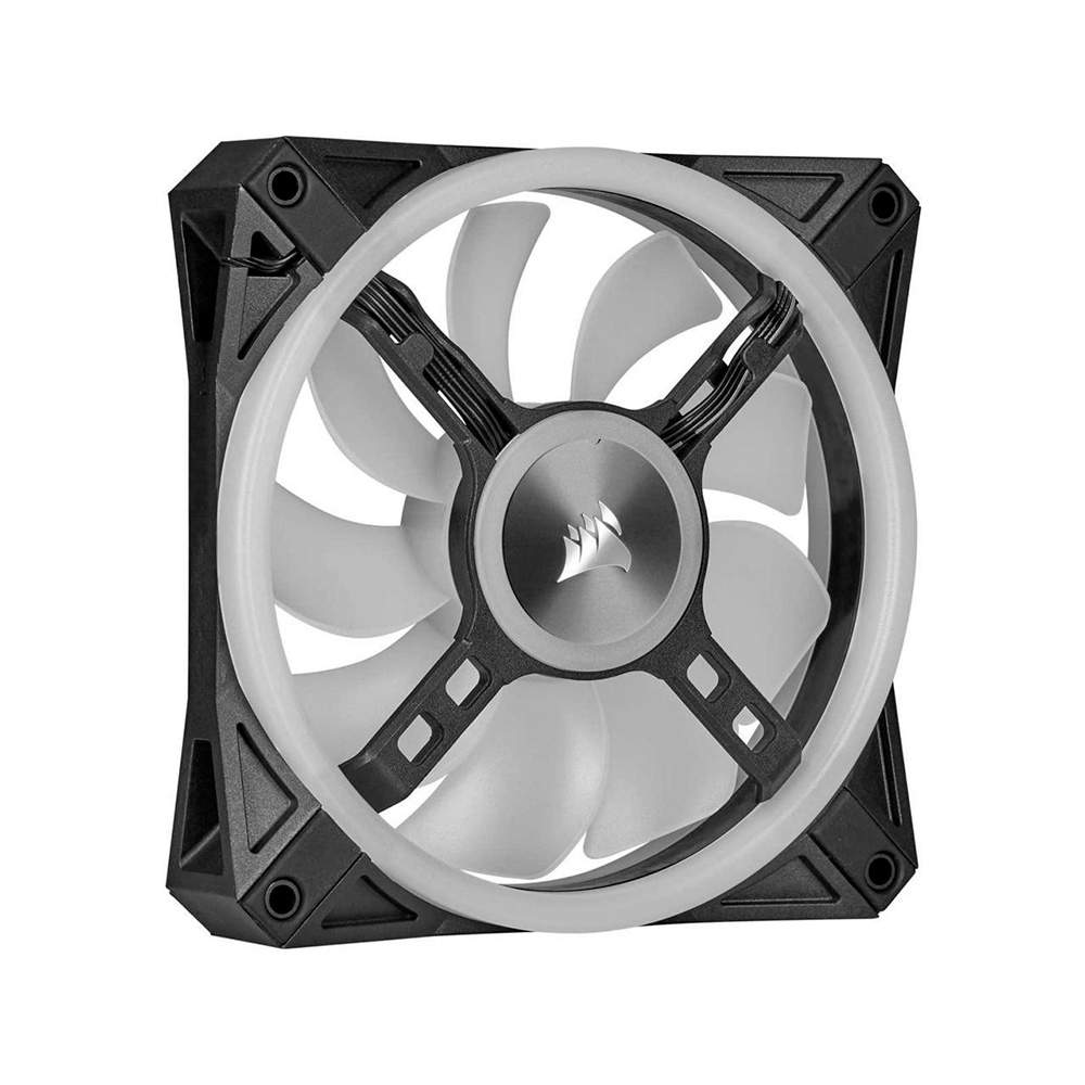 Fan Cooler Icue Ql120 Rgb 120mm Pmw Pack X3 W-lightning Corsair