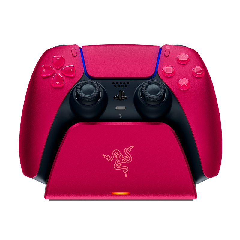 Cargador Rapido Ps5 Red Razer