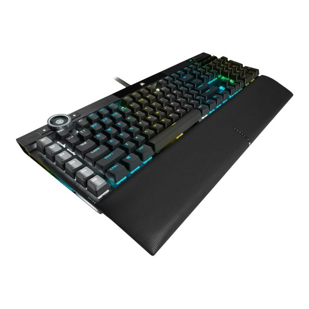 Teclado K100 Rgb Cheery Mx Speed Black Us Corsair