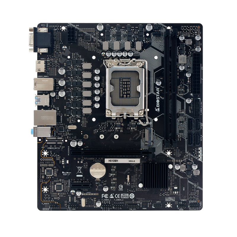 Mother H610mh Biostar 12gen