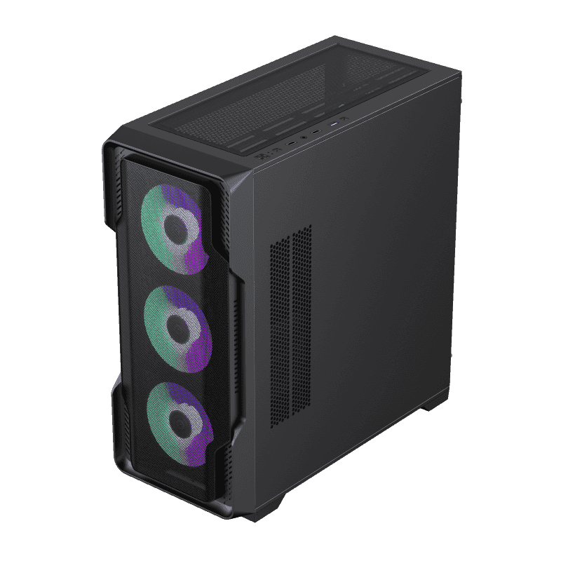 Gabinete Siege Bk Tower Argb Tg Mesh Gamemax