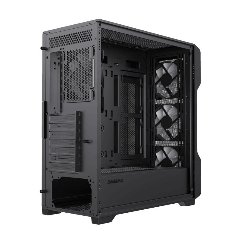 Gabinete Siege Bk Tower Argb Tg Mesh Gamemax