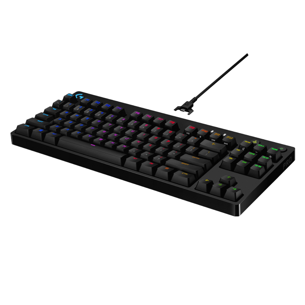 Teclado Pro X Rgb Lightsync Mecanico Logitech