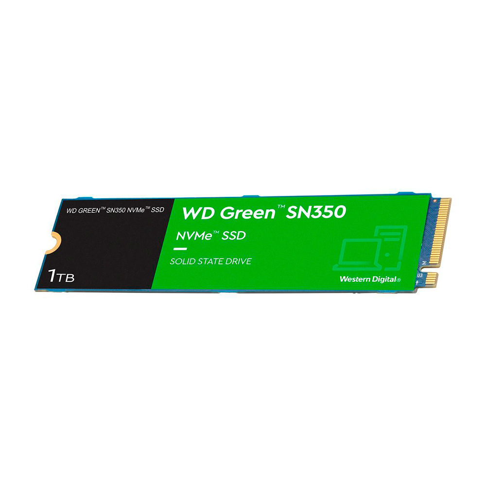 Disco Ssd 1tb Sn350 M.2 Nvme Green Wd