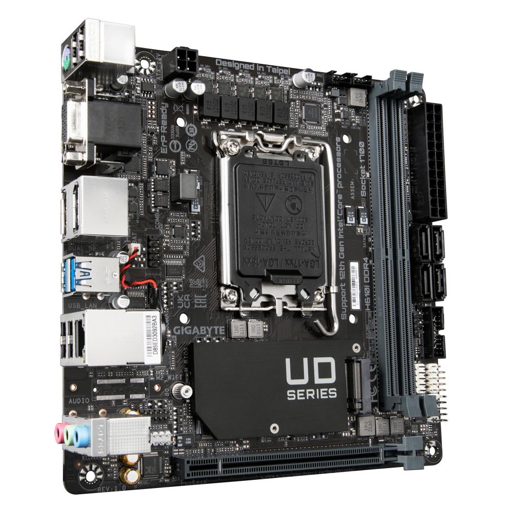 Mother H610i Ddr4 Gigabyte Itx 12gen
