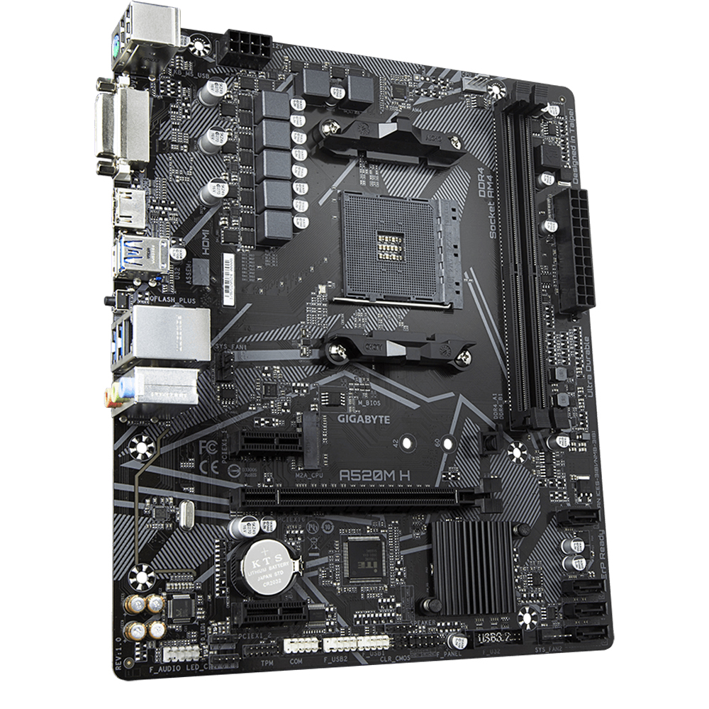 Mother A520m H Gigabyte Am4