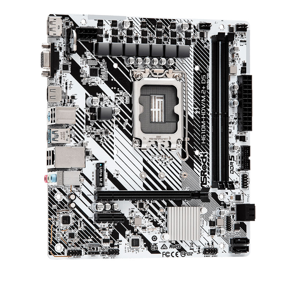 Mother H610m-hdv-m.2+ D5 Asrock