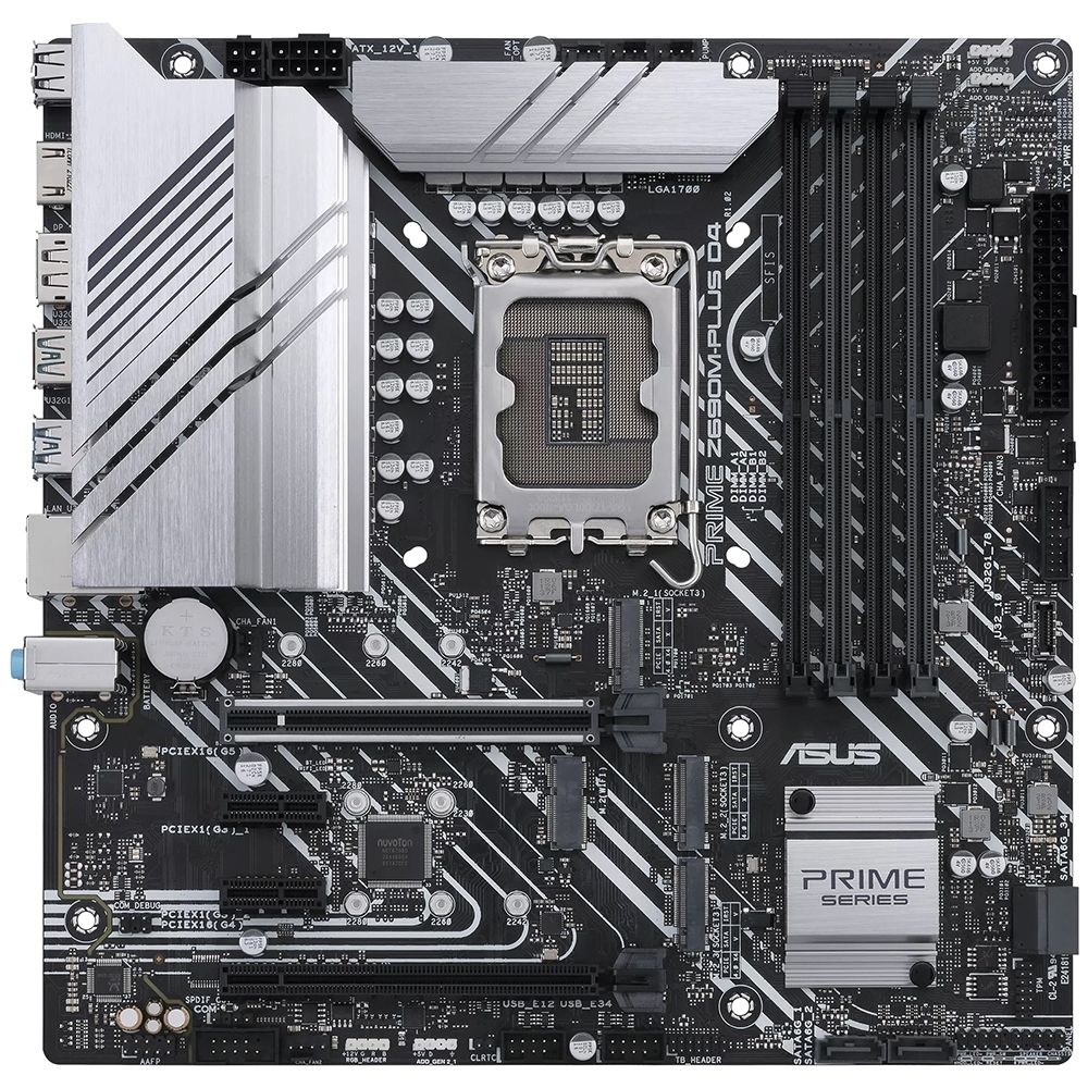 Mother Prime Z690m-plus D4 Asus 12gen