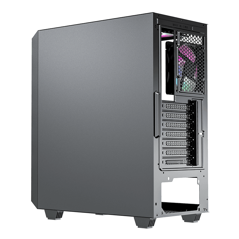 Gabinete Revolt Tg 3fans Argb Mesh Black Gamemax