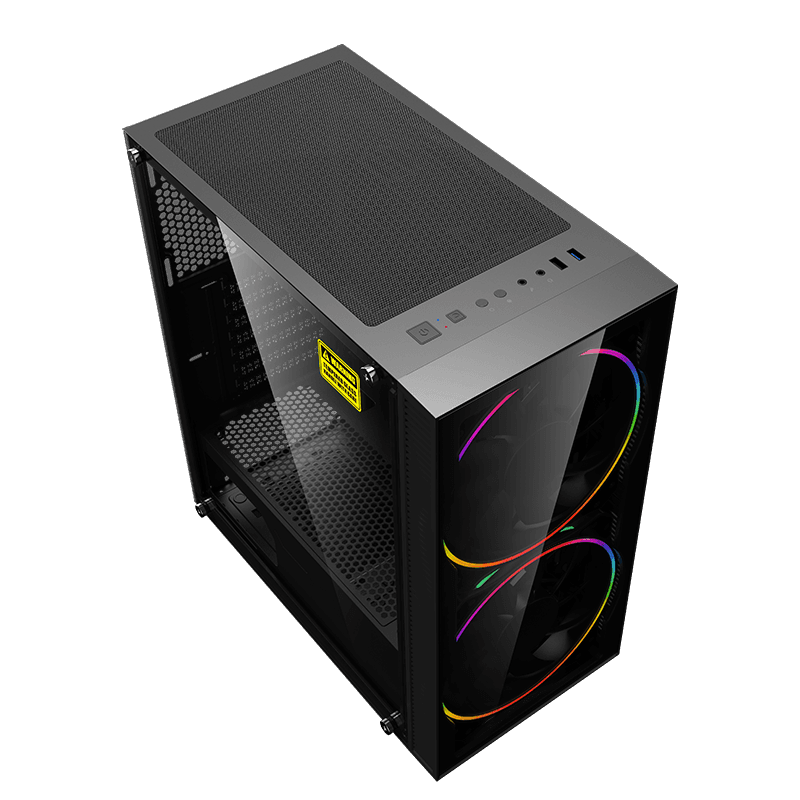 Gabinete Black Hole Tg Argb Gamemax