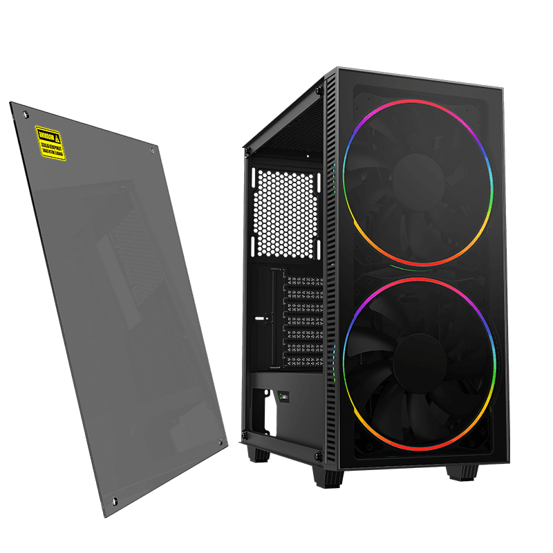 Gabinete Black Hole Tg Argb Gamemax