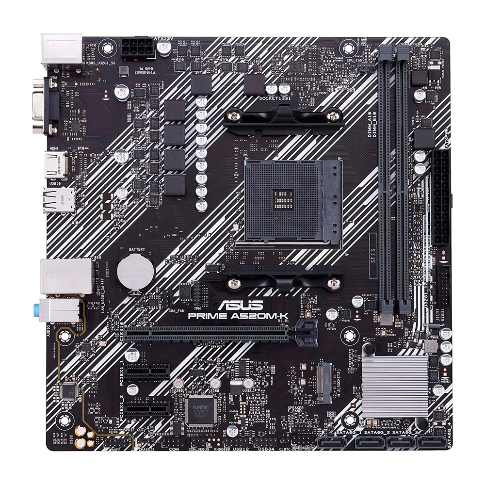 Motherboard Prime A520m-k Asus Am4
